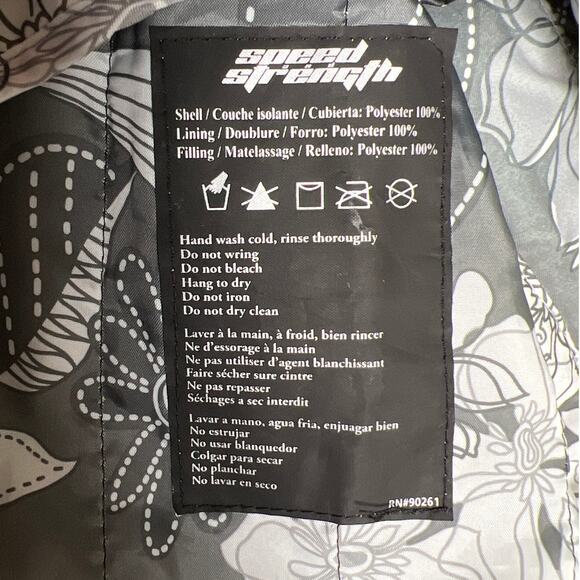 Speed & Strength Gray Motorcycle Jacket Women Size 2XL *no pads* - Picture 3 of 9